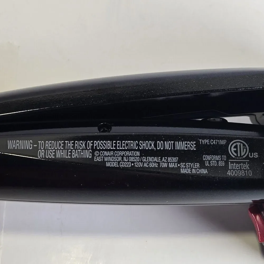 Conair InfinitiPro SC Styler CD223 Auto Curler 1 1/4